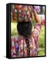 Colorful Patterned Clothes, Solola, Guatemala-Bill Bachmann-Framed Stretched Canvas