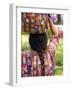 Colorful Patterned Clothes, Solola, Guatemala-Bill Bachmann-Framed Photographic Print