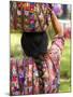 Colorful Patterned Clothes, Solola, Guatemala-Bill Bachmann-Mounted Photographic Print