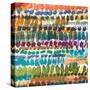 Colorful Patterns V Crop I-Cheryl Warrick-Stretched Canvas