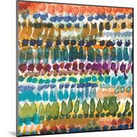 Colorful Patterns V Crop I-Cheryl Warrick-Mounted Art Print