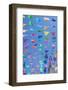 Colorful pennants on lines.-Julien McRoberts-Framed Photographic Print