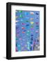 Colorful pennants on lines.-Julien McRoberts-Framed Photographic Print