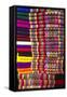 Colorful Peruvian Blankets-Dana Hoff-Framed Stretched Canvas