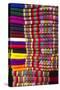 Colorful Peruvian Blankets-Dana Hoff-Stretched Canvas