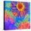 Colorful Photographic Layer Work of Blossoms-Alaya Gadeh-Stretched Canvas