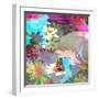 Colorful Photographic Layer Work of Blossoms-Alaya Gadeh-Framed Photographic Print