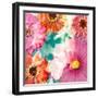 Colorful Photographic Layer Work of Blossoms-Alaya Gadeh-Framed Photographic Print