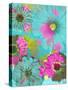 Colorful Photographic Layer Work of Blossoms-Alaya Gadeh-Stretched Canvas