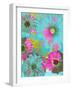 Colorful Photographic Layer Work of Blossoms-Alaya Gadeh-Framed Photographic Print