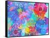 Colorful Photographic Layer Work of Blossoms-Alaya Gadeh-Framed Stretched Canvas