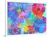 Colorful Photographic Layer Work of Blossoms-Alaya Gadeh-Framed Photographic Print