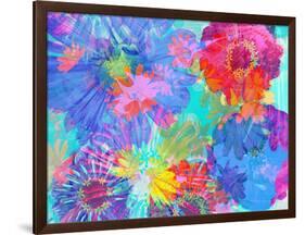 Colorful Photographic Layer Work of Blossoms-Alaya Gadeh-Framed Photographic Print