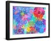 Colorful Photographic Layer Work of Blossoms-Alaya Gadeh-Framed Photographic Print