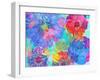 Colorful Photographic Layer Work of Blossoms-Alaya Gadeh-Framed Photographic Print