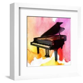 Colorful Piano-Irena Orlov-Framed Art Print