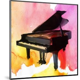 Colorful Piano-Irena Orlov-Mounted Art Print