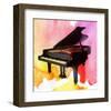 Colorful Piano-Irena Orlov-Framed Art Print