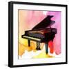 Colorful Piano-Irena Orlov-Framed Art Print