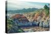 Colorful Point Lobos Seascape-Vincent James-Stretched Canvas