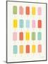 Colorful Popsicles-Ann Kelle-Mounted Art Print