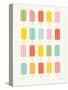 Colorful Popsicles-Ann Kelle-Stretched Canvas