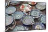 Colorful porcelain plates, Astana, Kazakhstan-Keren Su-Mounted Photographic Print