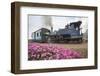 Colorful Portrait of the Little Train That Passes by Batasia Loop-Roberto Moiola-Framed Photographic Print