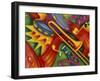 Colorful Poster Along the Riverwalk, New Orleans, Louisiana, USA-Adam Jones-Framed Premium Photographic Print