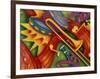 Colorful Poster Along the Riverwalk, New Orleans, Louisiana, USA-Adam Jones-Framed Photographic Print