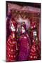 Colorful Puppets Hanging in a Shop in Udaipur, Rajasthan, India, Asia-Alex Treadway-Mounted Photographic Print