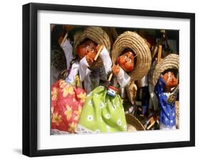 Colorful Puppets, Puerto Vallarta, Mexico-Bill Bachmann-Framed Photographic Print