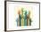 Colorful Raised Hands. the Concept of Diversity. Group of Hands. Giving Concept.-VLADGRIN-Framed Premium Giclee Print