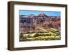 Colorful Red Canyon, Castle Valley, I-70 Highway, Utah-William Perry-Framed Photographic Print