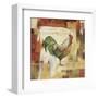 Colorful Rooster I-Lisa Audit-Framed Art Print