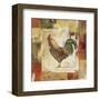 Colorful Rooster II-Lisa Audit-Framed Art Print