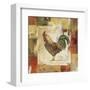 Colorful Rooster II-Lisa Audit-Framed Art Print