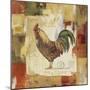 Colorful Roosters II-Lisa Audit-Mounted Giclee Print