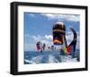 Colorful Sails-null-Framed Art Print