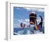 Colorful Sails-null-Framed Art Print