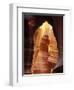 Colorful Sandstone in Antelope Canyon, Near Page, Arizona, USA-Diane Johnson-Framed Photographic Print