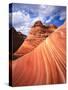 Colorful Sandstone Swirls in the Wave Formation, Paria Canyon, Utah, Usa-Dennis Flaherty-Stretched Canvas