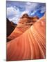 Colorful Sandstone Swirls in the Wave Formation, Paria Canyon, Utah, Usa-Dennis Flaherty-Mounted Photographic Print