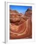 Colorful Sandstone Swirls in the Wave Formation, Paria Canyon, Utah, Usa-Dennis Flaherty-Framed Photographic Print