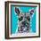 Colorful Schnauzer-Carolee Vitaletti-Framed Art Print