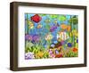 Colorful Sea Life-Jean Plout-Framed Giclee Print