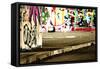Colorful Selective Focus Graffiti Concept-sammyc-Framed Stretched Canvas
