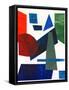 Colorful Shapes III-Regina Moore-Framed Stretched Canvas