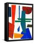 Colorful Shapes IV-Regina Moore-Framed Stretched Canvas