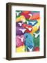 Colorful Sheep Cocktail-Ania Zwara-Framed Photographic Print